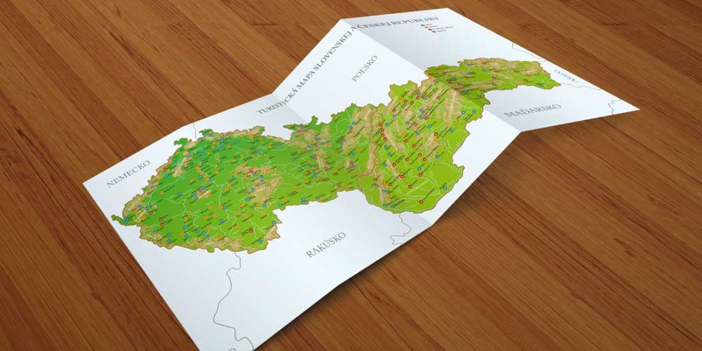 Turistická mapa MP studio